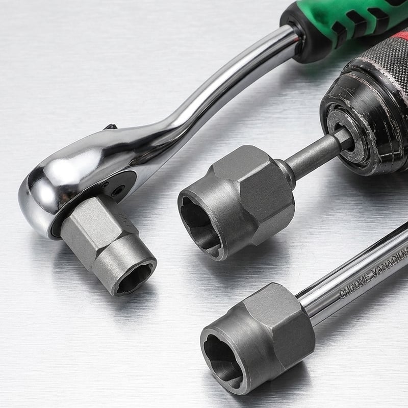 Impact Bolt Nut Extractor Set