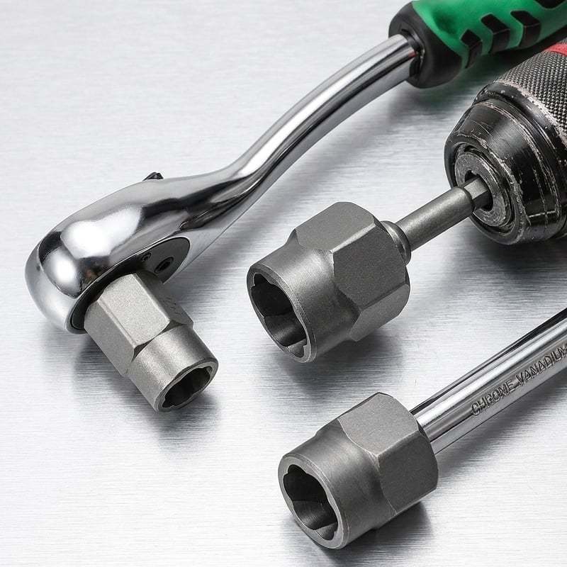 Impact Bolt Nut Extractor Set