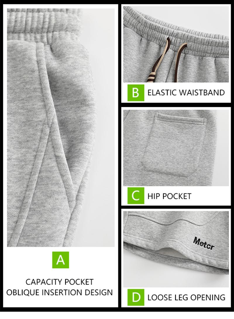 Men's Solid Color Casual Shorts with Side Pockets, Regular Fit, Relaxed Drawstring Waist, Breathable Lightweight Fabric, Sporty Style for Summer Outdoor Activities, Daily Wear and Vacation