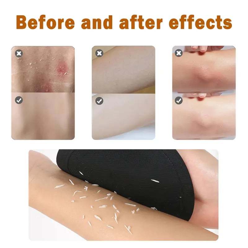 4PC Soft Rubber Shower Scrubber – Scratch-Free & Easy Rinse🫧