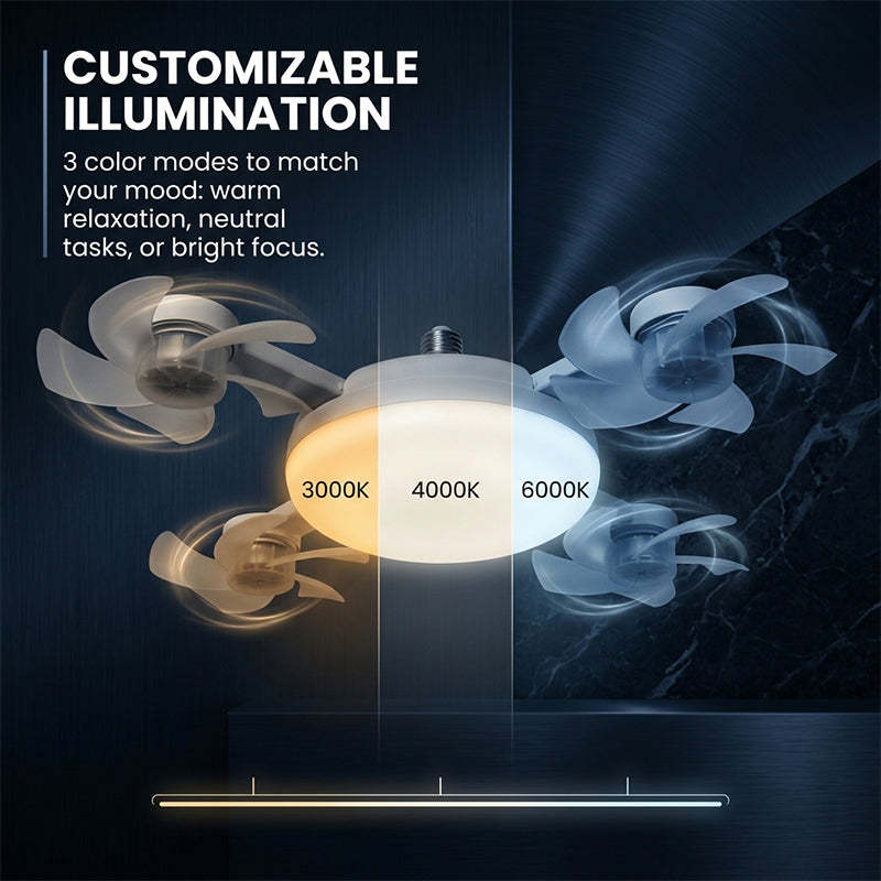 Remote Control Ceiling Fan Light Bulb