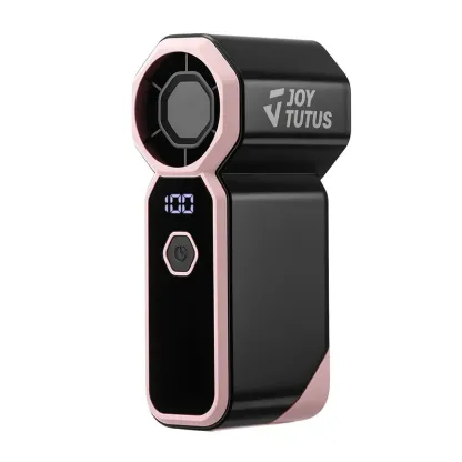 【Summer Survivals】JOYTUTUS 2026 Semiconductor Cooling Car Clip On Fan - 360° Rotation, 100 Speeds Adjustable, LED Display, USB Rechargeable, Wide Clamp, 20Hr 3000mAh Battery, Car Accessories Car Fan Car Seat Fan High Velocity Fan Dealsforyoudays