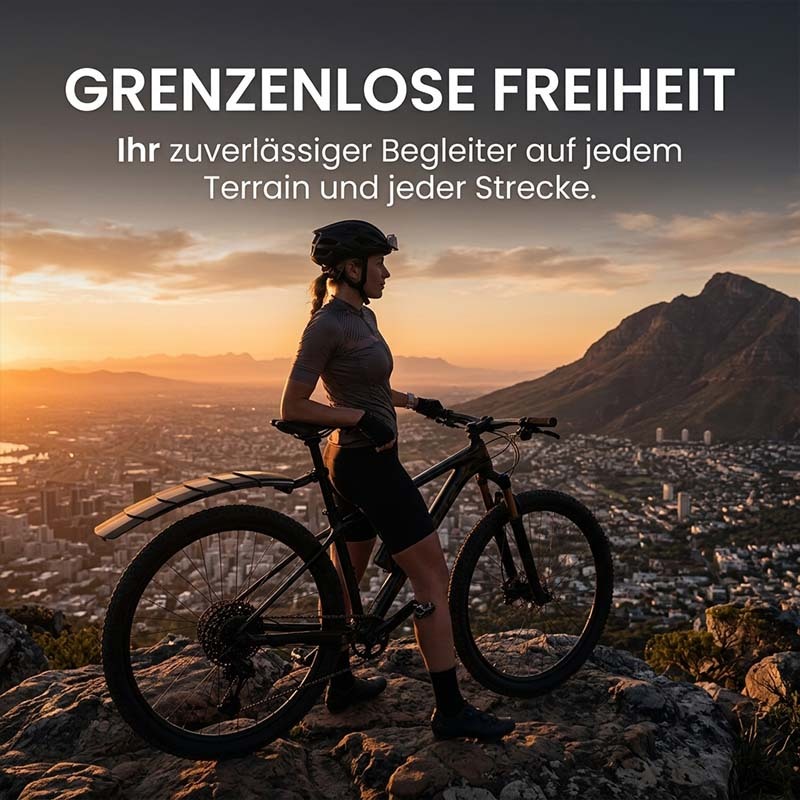 Verstellbares Teleskop-Schutzblech-Set