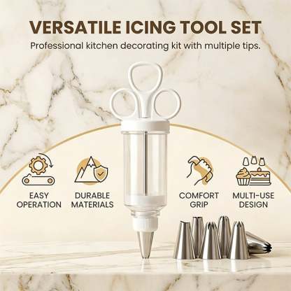 Cake Decorating Syringe Kit