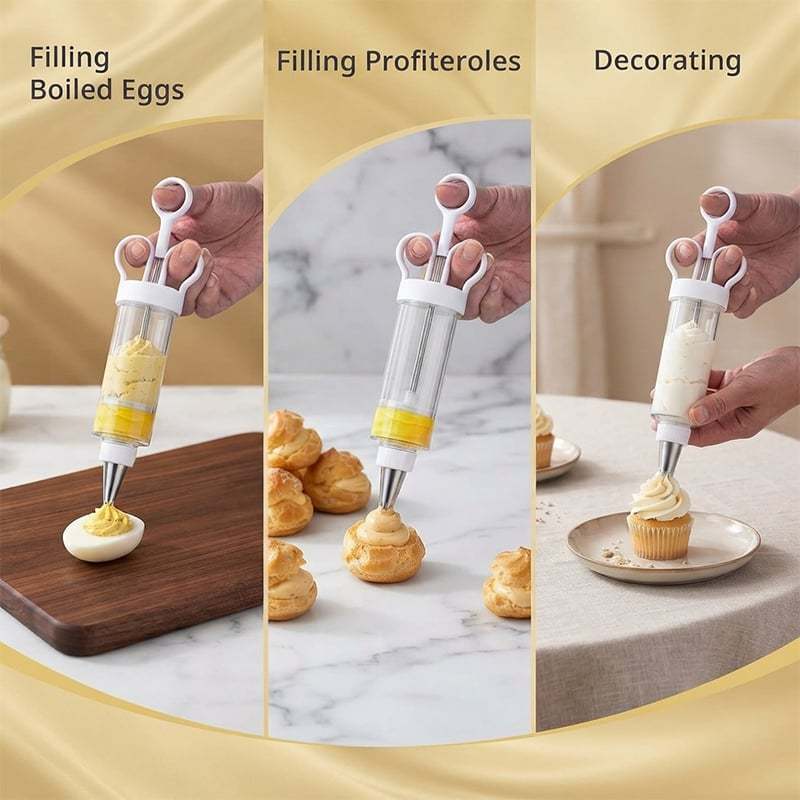 Cake Decorating Syringe Kit