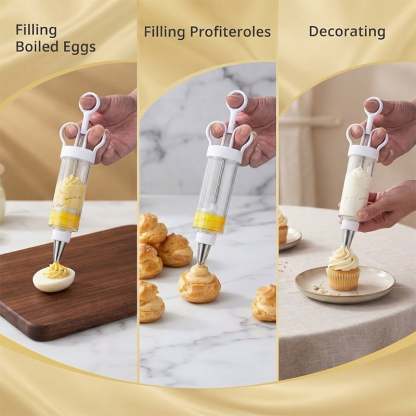 Cake Decorating Syringe Kit