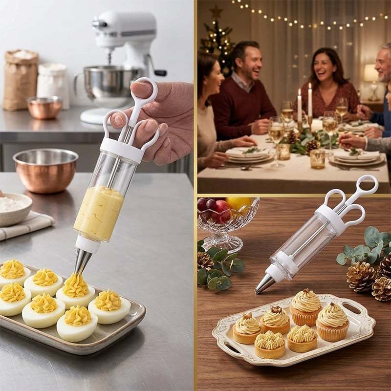 Cake Decorating Syringe Kit