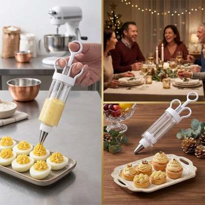 Cake Decorating Syringe Kit