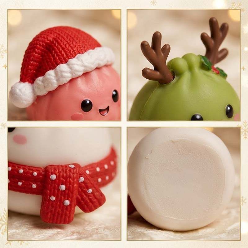New Christmas Dumpling Squishy Advent Calendar – 24 Surprise Toys