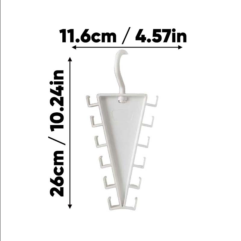 Rotating V-Shaped Accessory Hanger