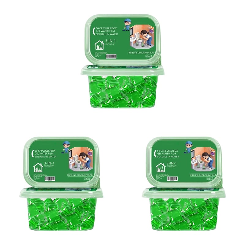 Drain Odor Remover Water‑Soluble Beads
