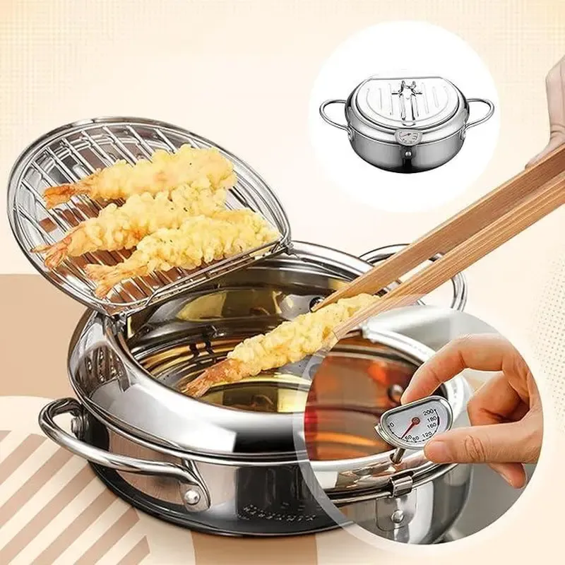 Tempura Deep Fryer Pot