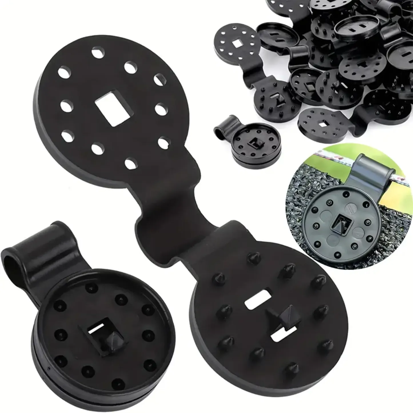 Outdoor Heavy-Duty Universal Shade Cloth Clips