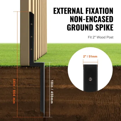 Fence Post Anchor Repair Kit