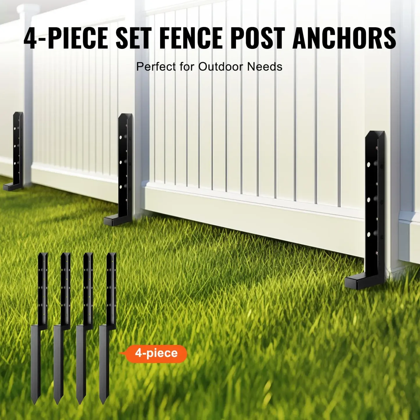 Fence Post Anchor Repair Kit