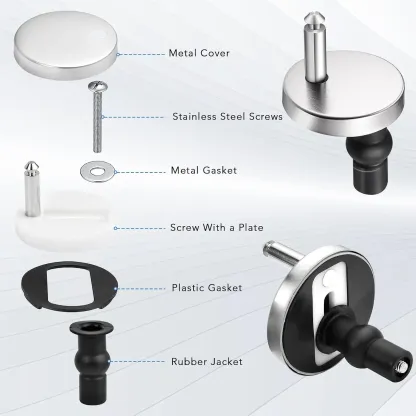 Toilet Seat Hinge Bolts Kit