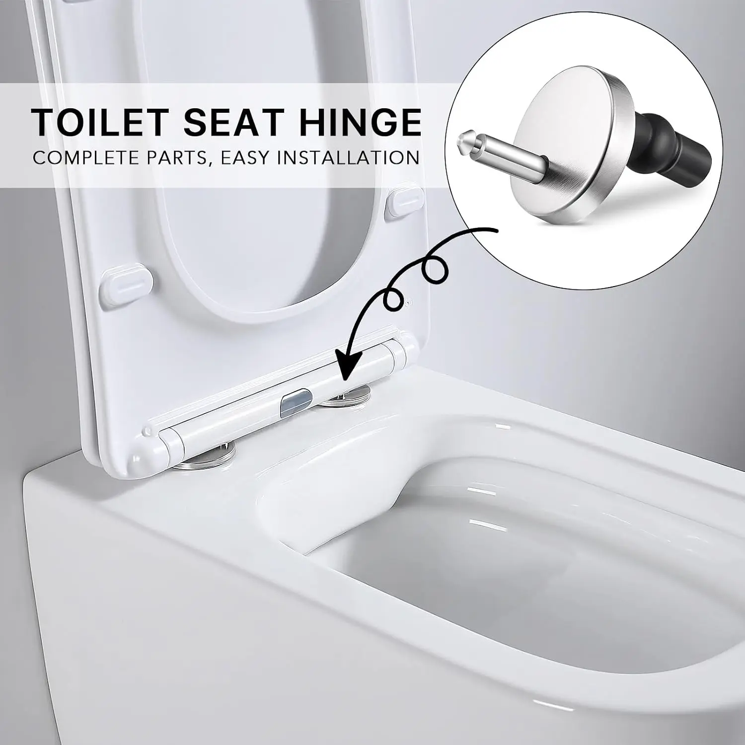 Toilet Seat Hinge Bolts Kit