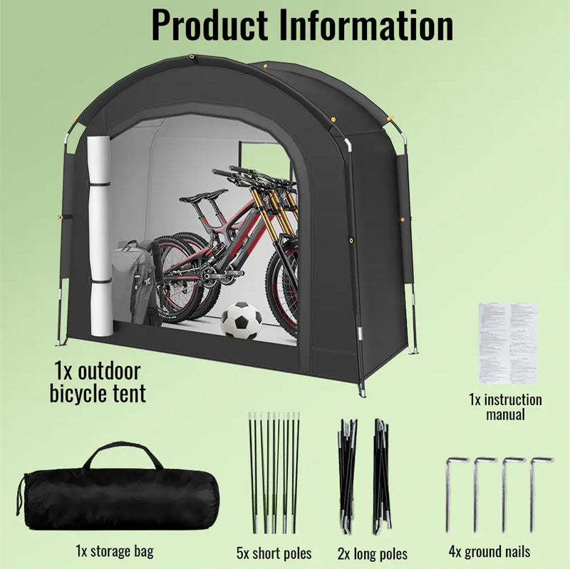 Portable Waterproof Outdoor Storage Shelter
