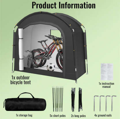Portable Waterproof Outdoor Storage Shelter