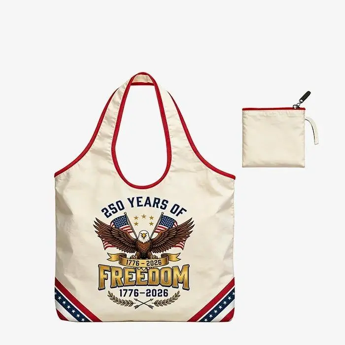 American Flag Tote Bag for Women Vintage Patriotic Western Shoulder Purse with Braided Top Handles