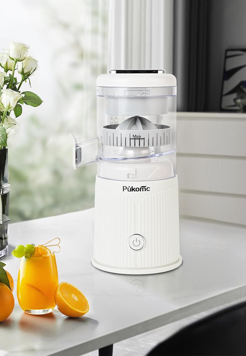 Pukomc Fast Juicer Machine Cordless & Rechargeable Fresh Pulp-Free Juice in Seconds Compact 10.6 Electric Squeezer for Oranges,summerwins summerwins