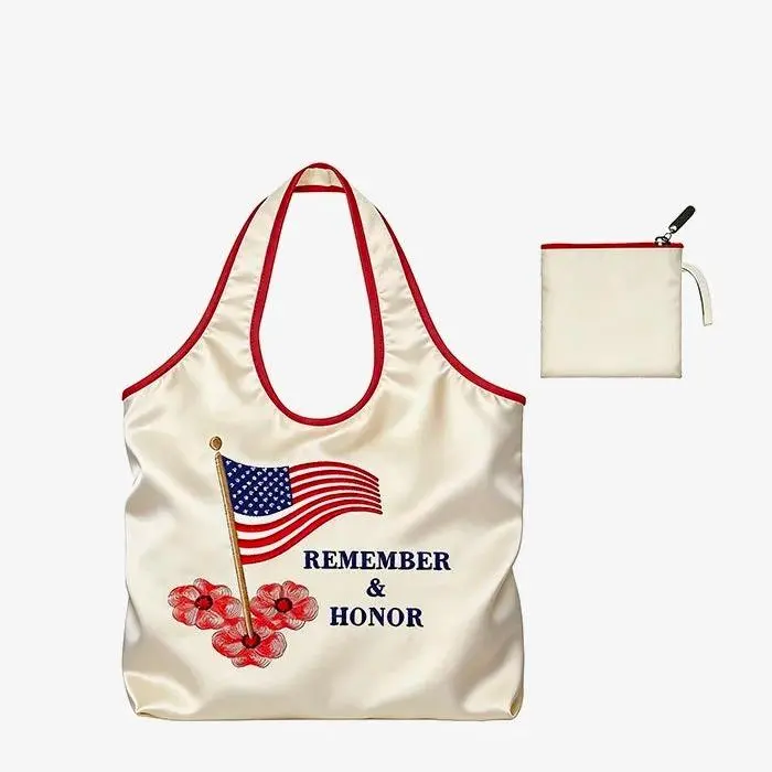 American Flag Tote Bag for Women Vintage Patriotic Western Shoulder Purse with Braided Top Handles