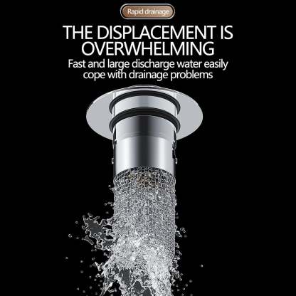 Bathroom Sink Drain Strainer Pop Up Sink Hair Catcher 3.15 Inch Removable Stainless Steel Filter Basket Sink Stopper Replacement Anti Clog Drain Filter Wash Basin Debris Capture Tool for Bathroom