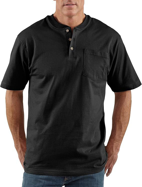 🕒Today Only – Last Day Deal ! CHT Men's K84 Heavyweight Work Polo with pocket
