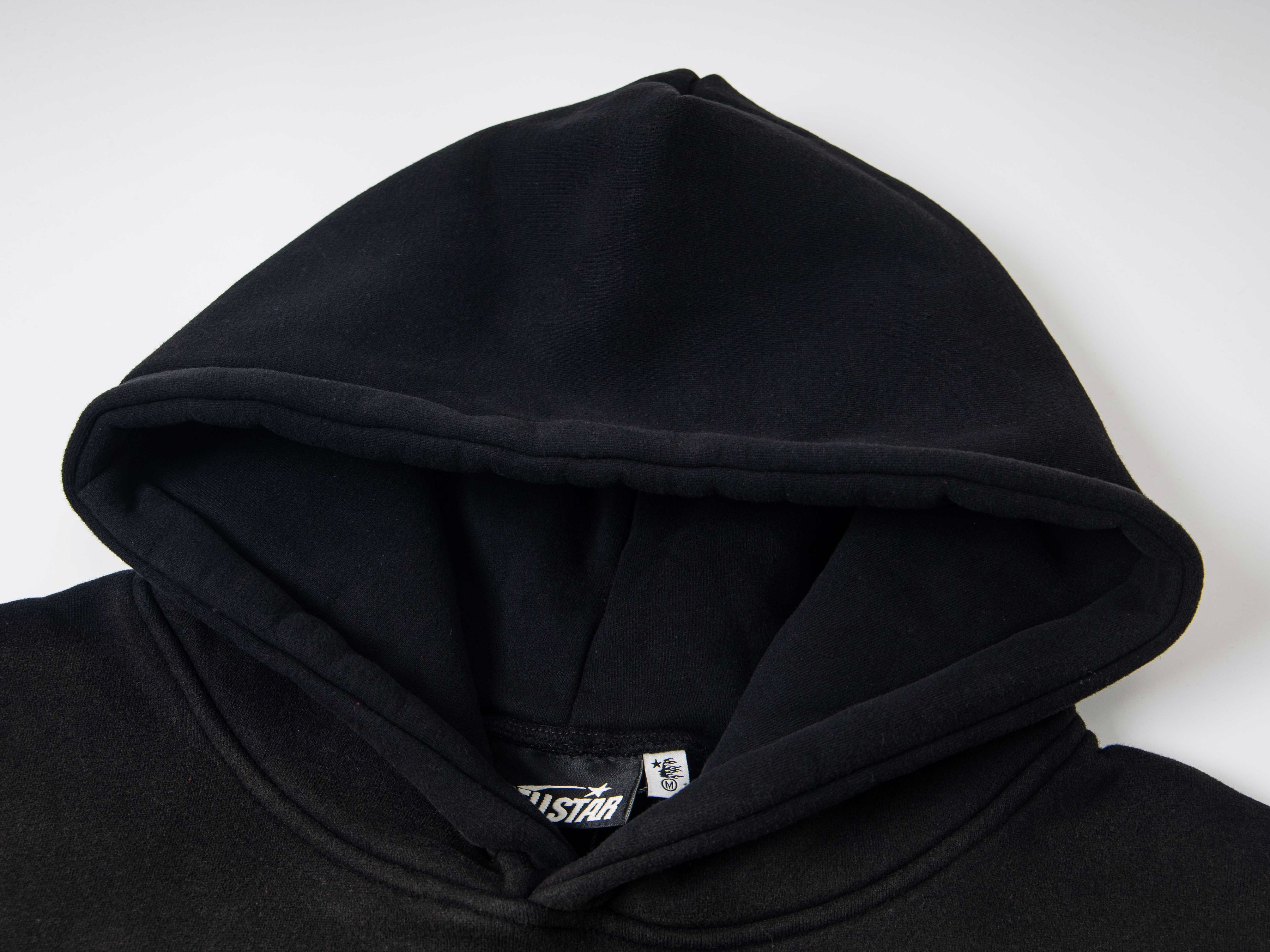 Hellstar Flame Face Graphic Hoodie – Oversized Y2K Streetwear Pullover