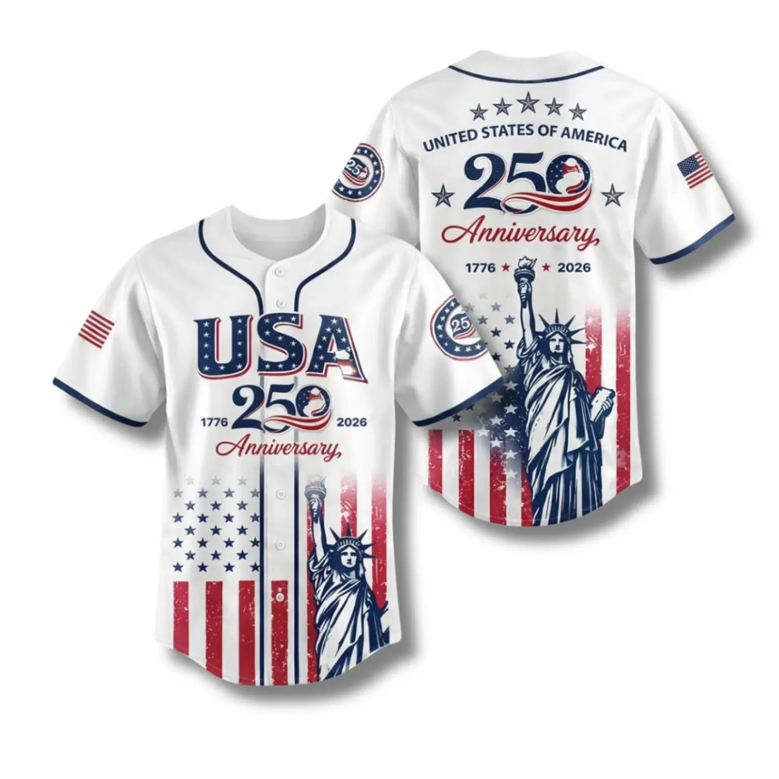 America 250 Tees 1776-2026
