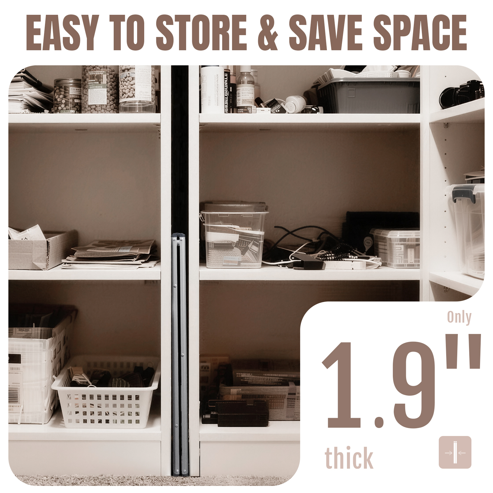 XinSunho Home Essentials™ 2-Step Folding Ladder