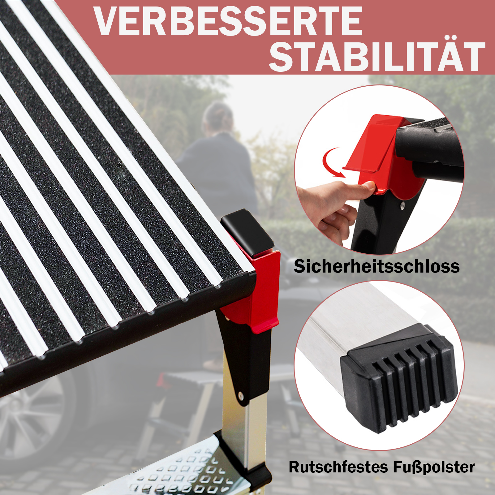 Portable Folding Work Platform for Home & Professional Projects