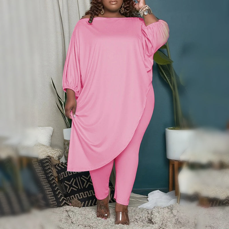 (S-5XL) Everyday suit in a clean colour