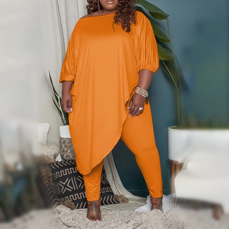 (S-5XL) Everyday suit in a clean colour