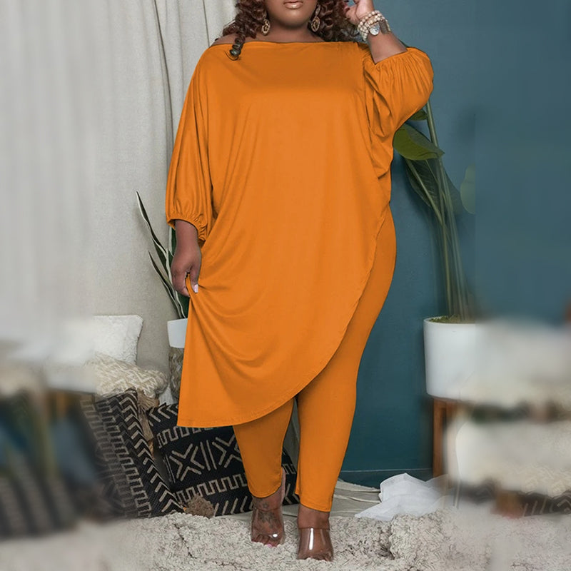 (S-5XL) Everyday suit in a clean colour
