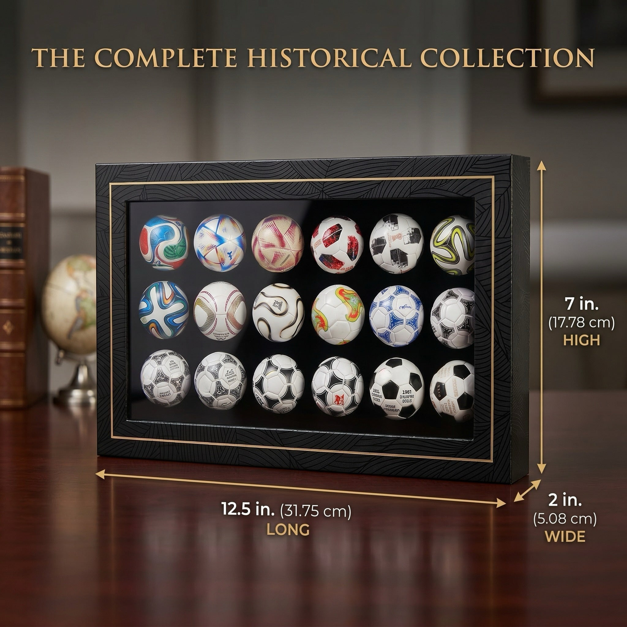 World Cup Mini Soccer Balls Collection Banner