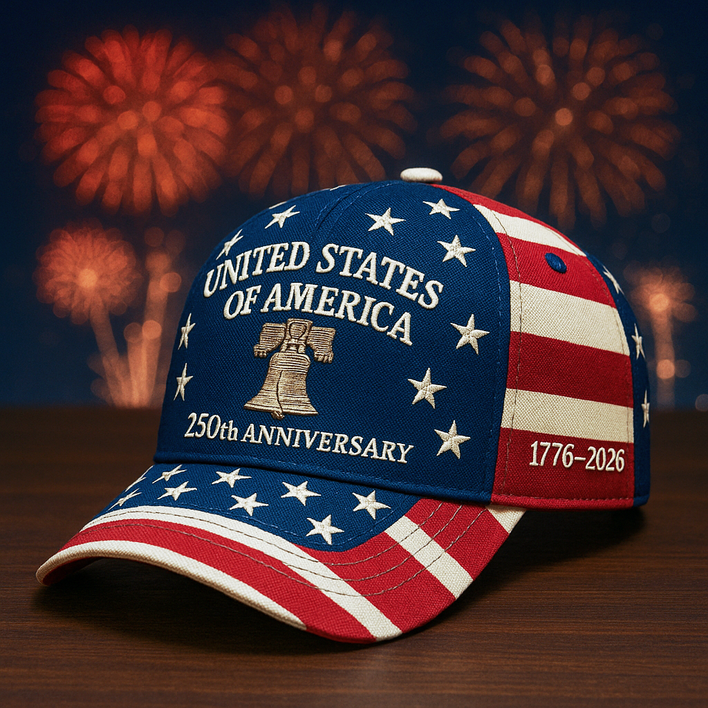 🧢 United States 250th Anniversary Commemorative Baseball Cap