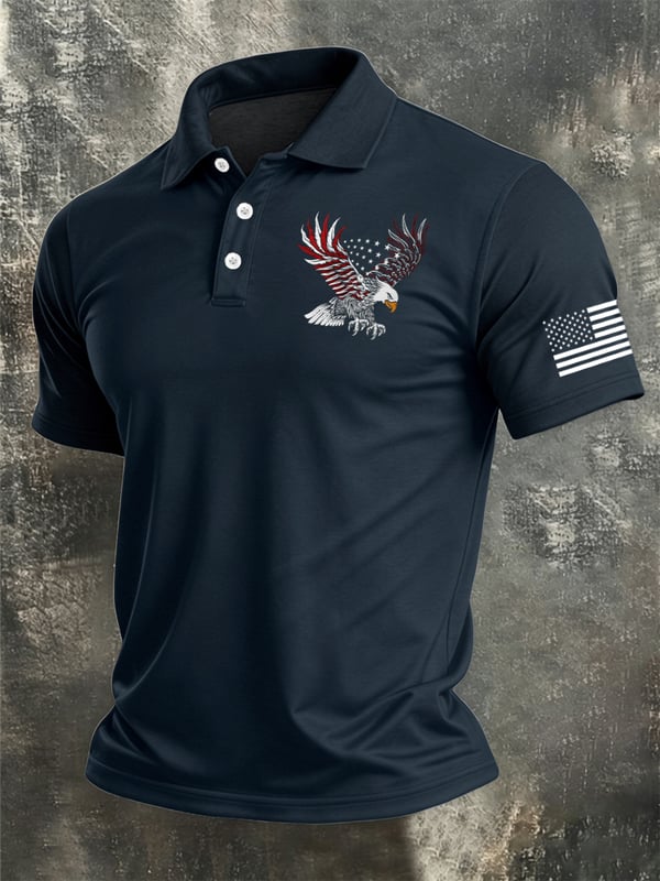 Men's America Anniversary Short-Sleeve Polo Shirt