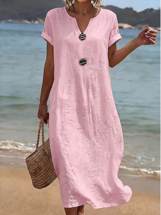 Women's Boho Beach Midi Dress Collection