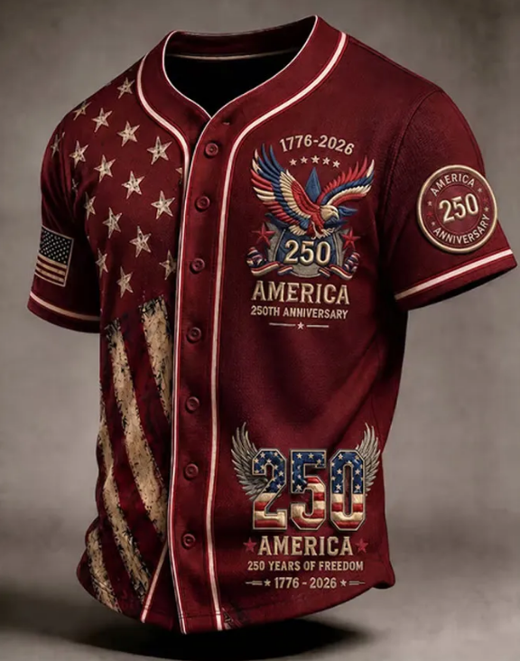 Men's Multi-Combination American Flag Eagle Patriotic Short Sleeve Tops