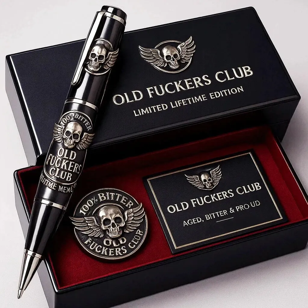 🔥LAST DAY 49% OFF - Old F*ckers Club Limited Edition Pen