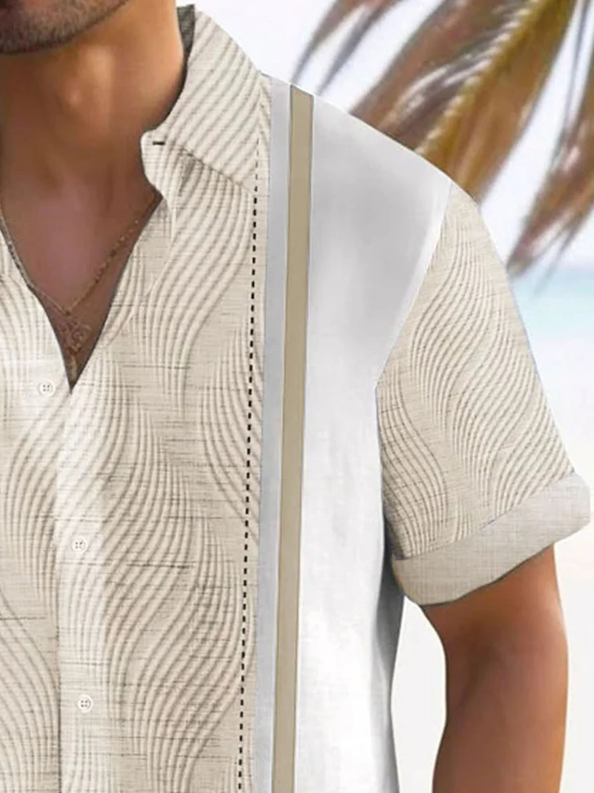 Cargks®Retro Men's Button Pocket Short Sleeve Shirt