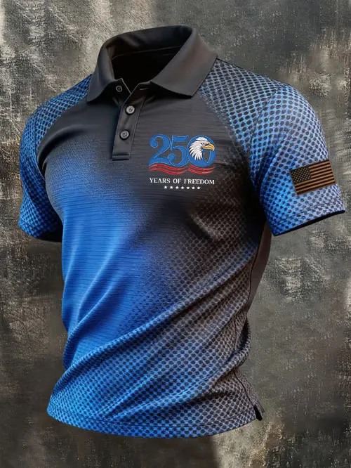 Men's 250th Anniversary Freedom Performance Polo Shirt