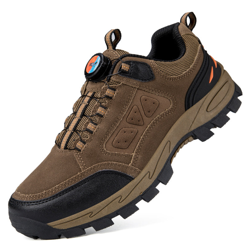 Men’s Non-Slip Hiking & Work Shoes, Wide Fit, Arch Support, Cushioned