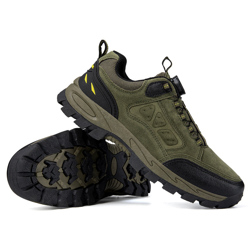 Men’s Non-Slip Hiking & Work Shoes, Wide Fit, Arch Support, Cushioned