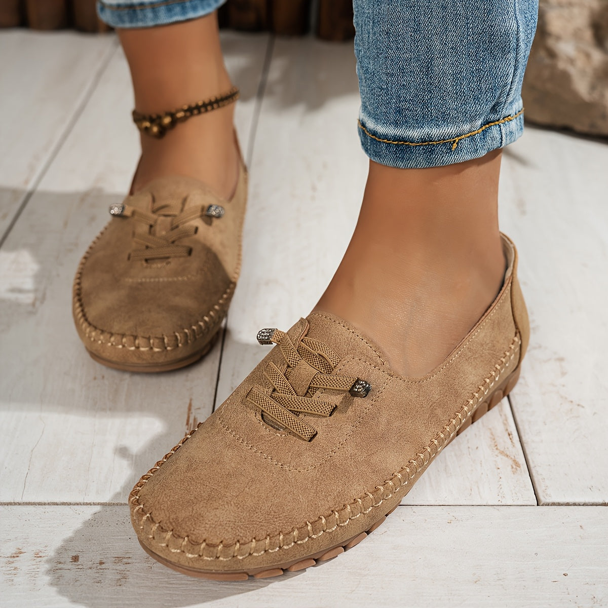 Soft Moccasins with Full Support for Sensitive Feet (buy 2 free shipping)