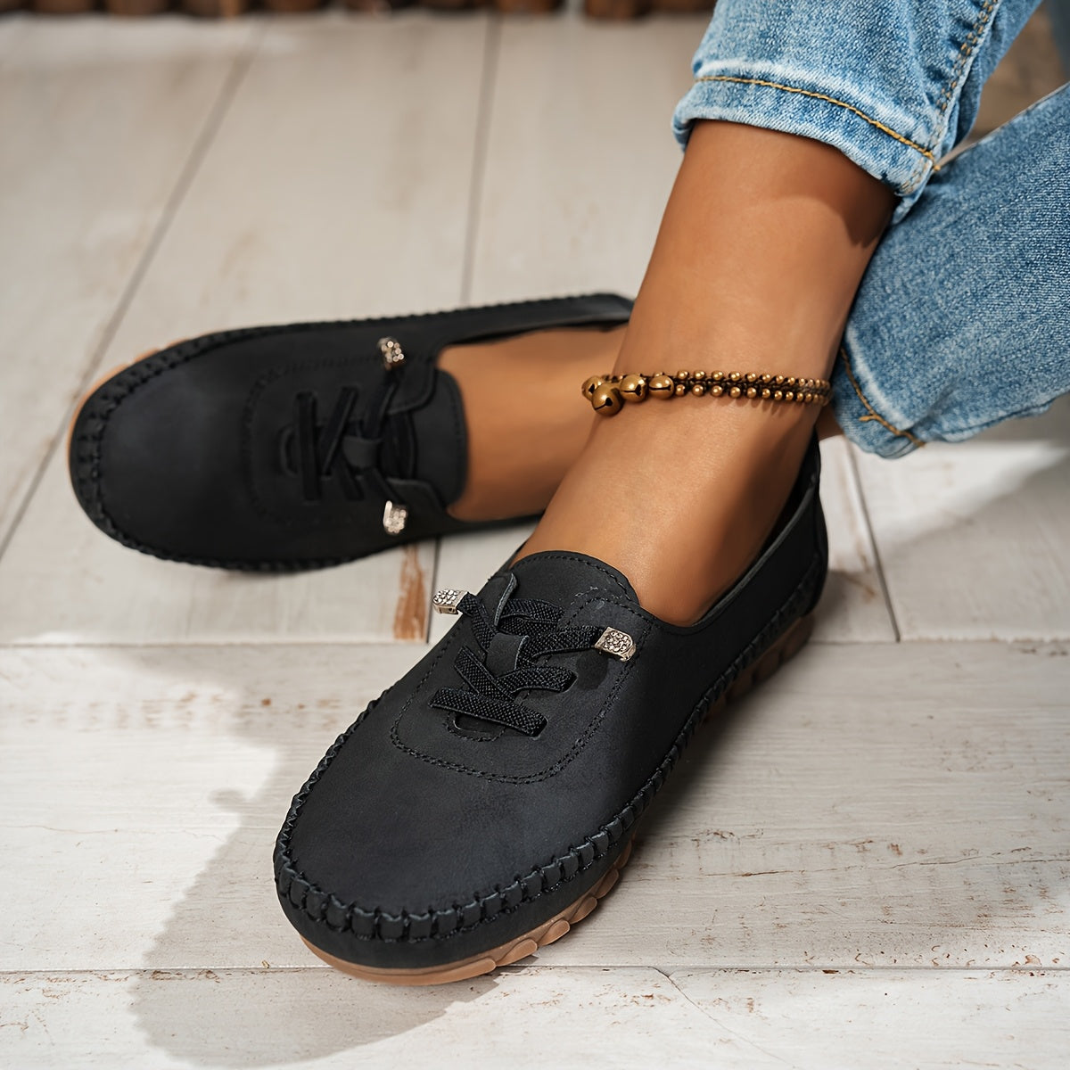 Soft Moccasins with Full Support for Sensitive Feet (buy 2 free shipping)