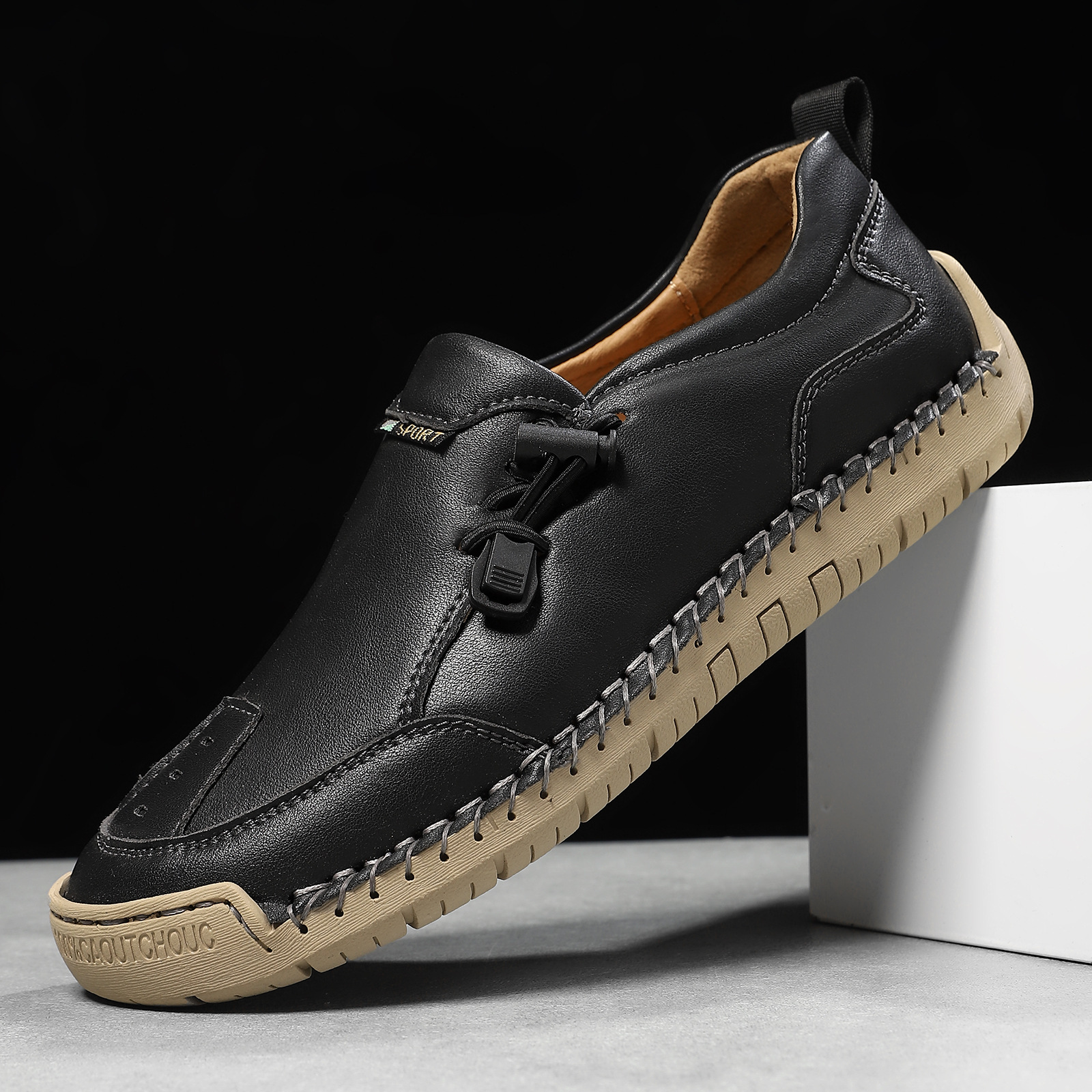 2026 Comfortable Handmade Leather Loafers | Casual Slip-On Walking Shoes