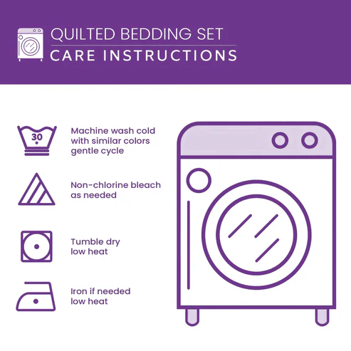 Soulbound Roots 3-Piece Quilted Bedding Set GFTOTL3868   