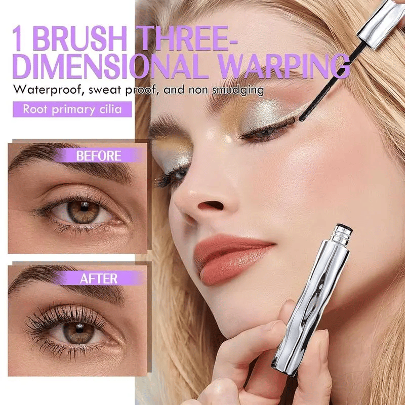 🔥Buy 1 get 1 free(2pcs)Waterproof Fibre Mascara💧 – Volume & Length without Clumping for Dramatic Moments